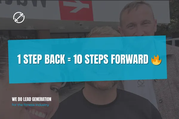 1 Step Back = 10 Steps Forward 🔥
