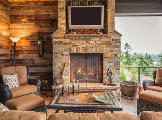 fireplace