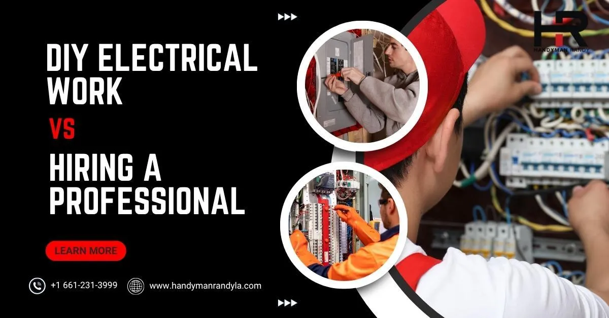 DIY Electrical Work vs. Hiring a Professional