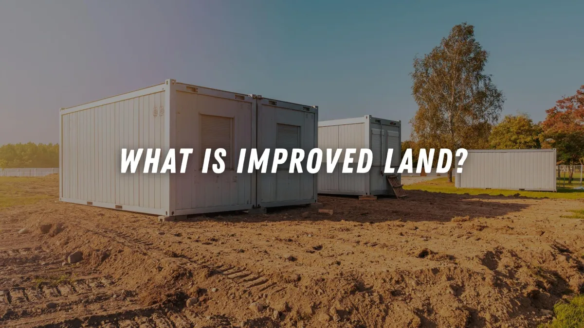 What is Improved Land?