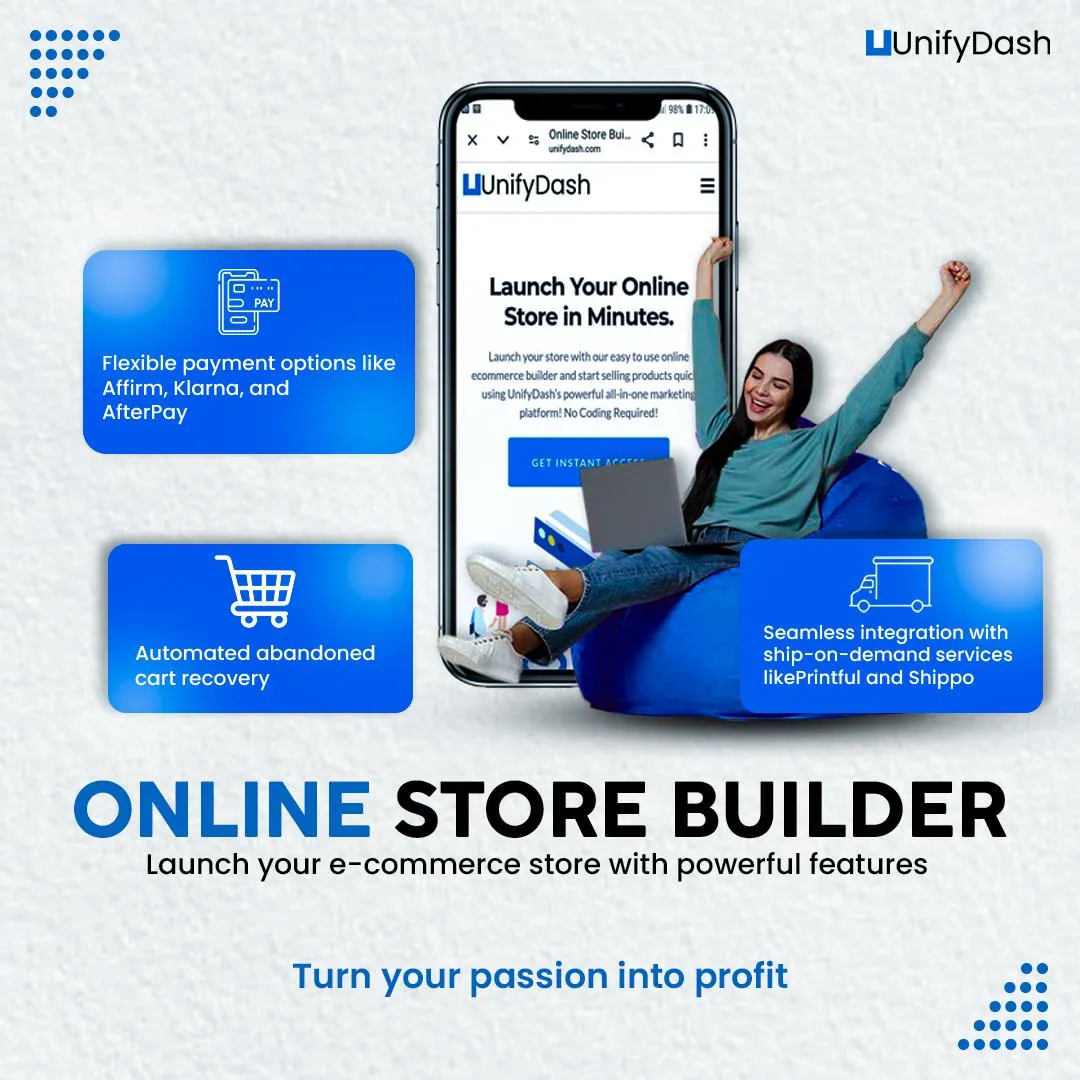 Build Your Dream Online Store with UnifyDash: The Ultimate Store Builder Solution