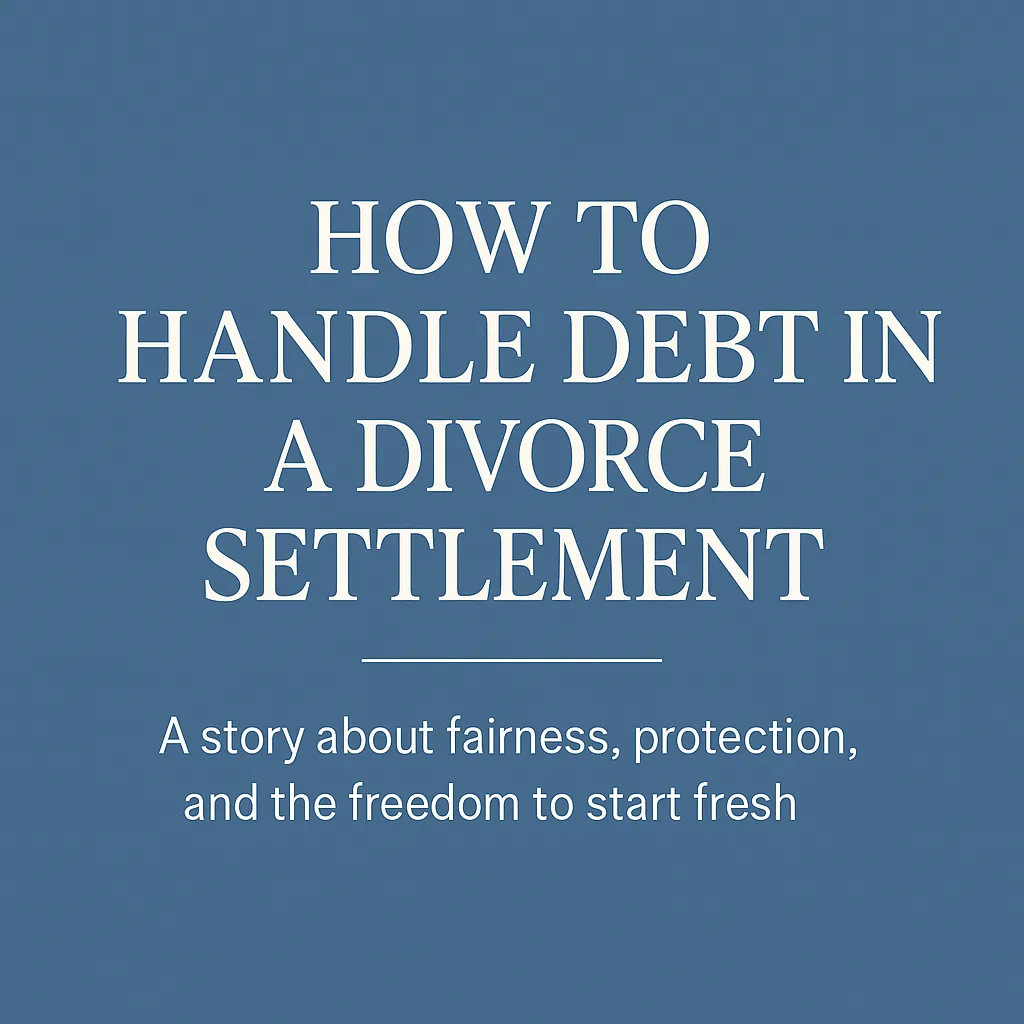 Debt In Divorce Denver Colorado