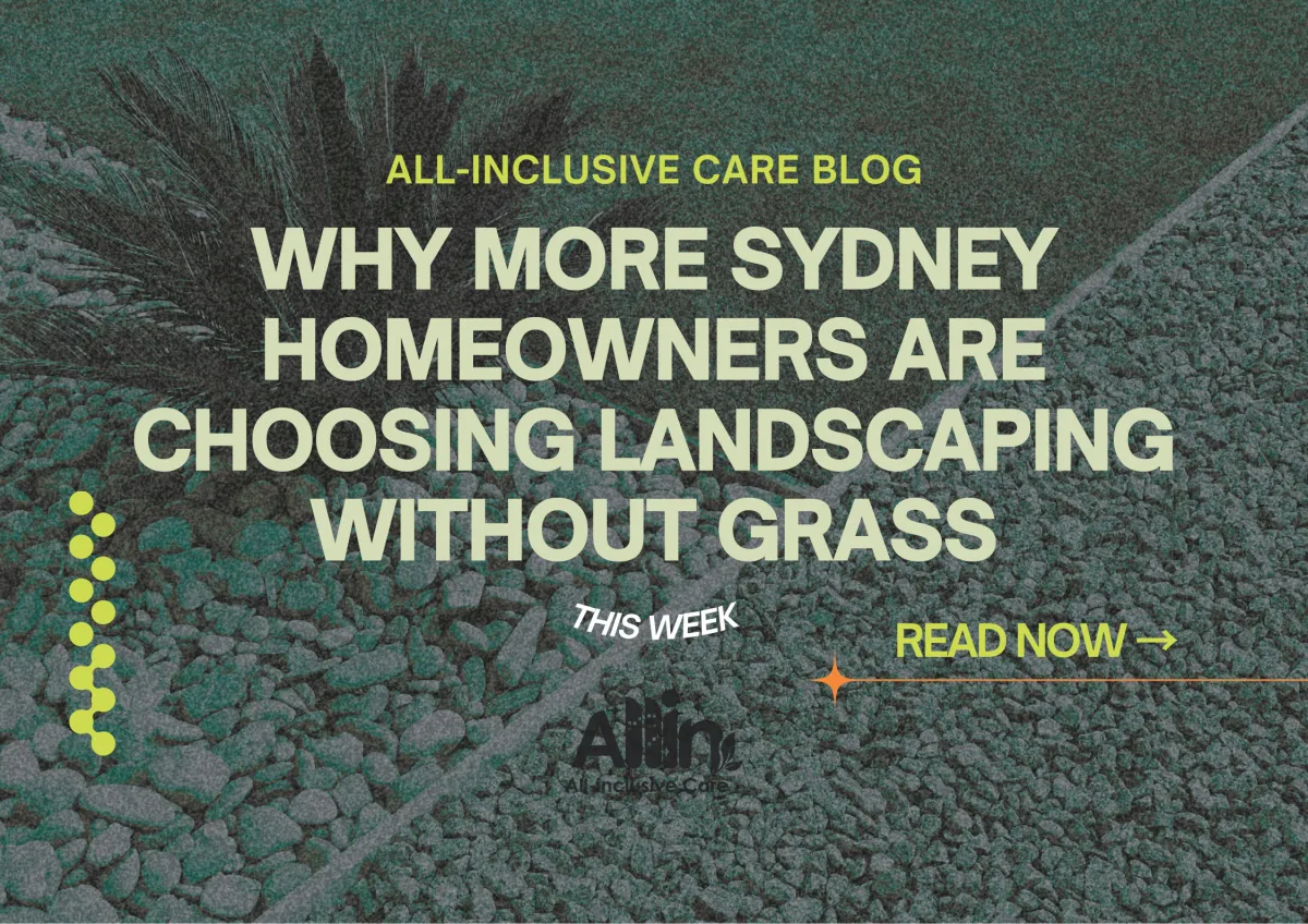Why More Sydney Homeowners Are Choosing Landscaping Without Grass