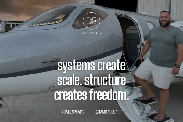 systems create scale. structure creates freedom.