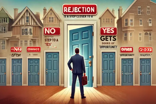 Afraid of Rejection?  Here’s Why Every ‘No’ Gets You  Closer to a ‘Yes