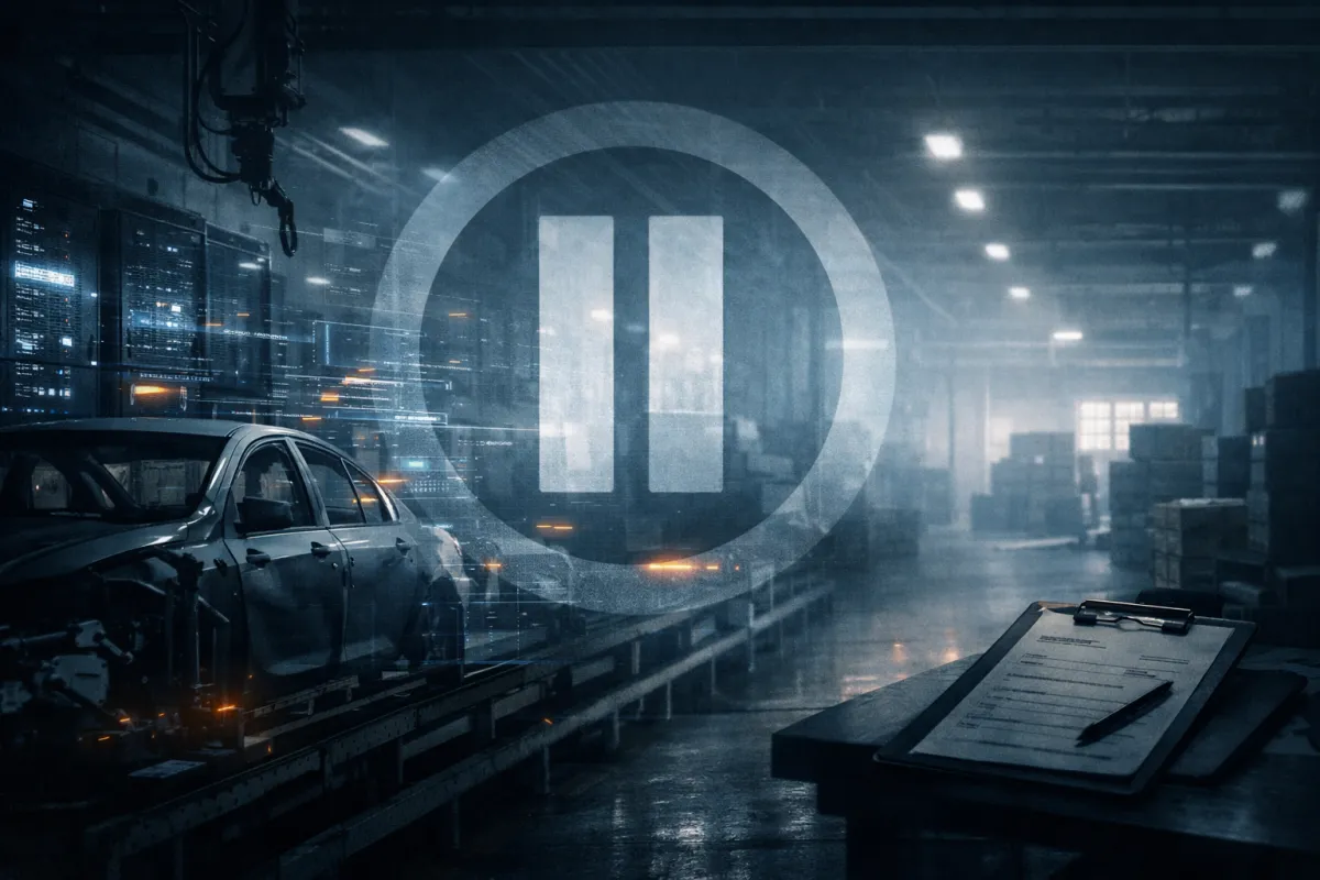 Jaguar Land Rover’s Production Disruption: Cyber Risk Becomes Supply Chain Risk