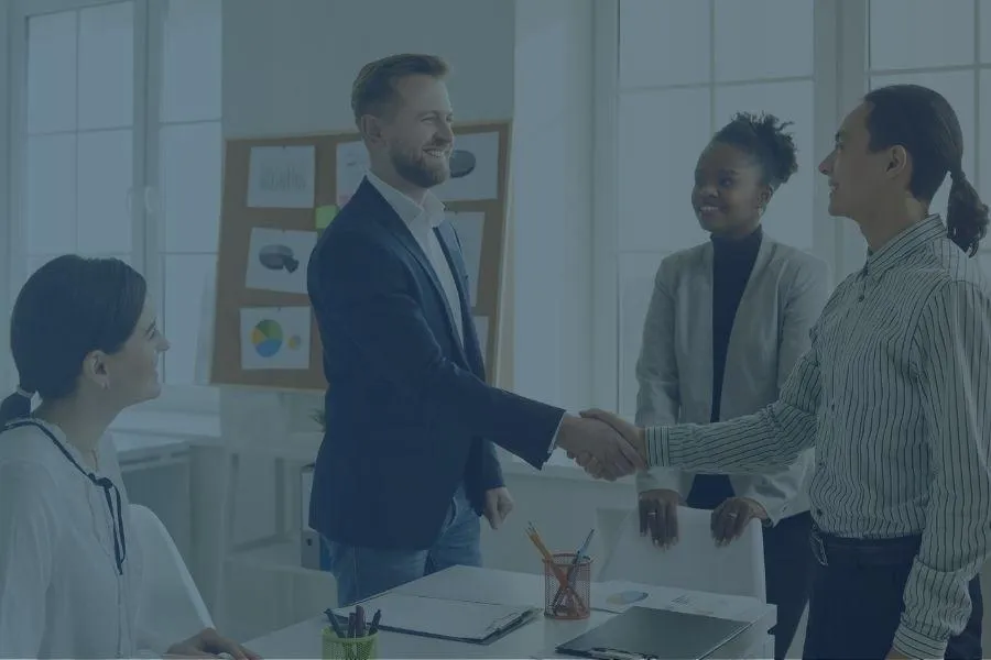 Business People Happy