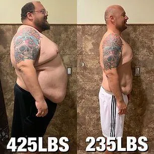 Lukas is down almost 200lbs and says that he has more energy than he has ever felt