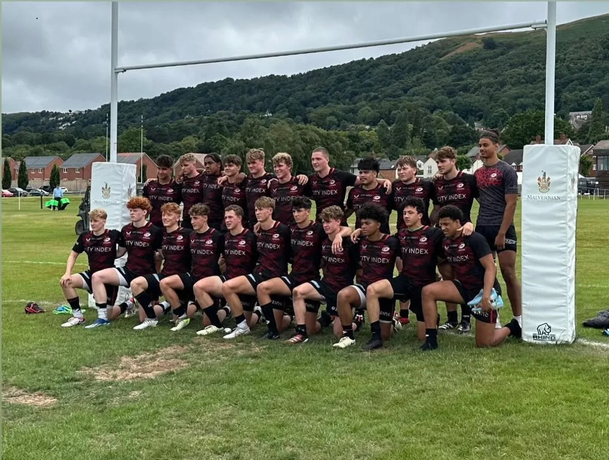 Freddie Stewart Saracens U18 Malvern 2024