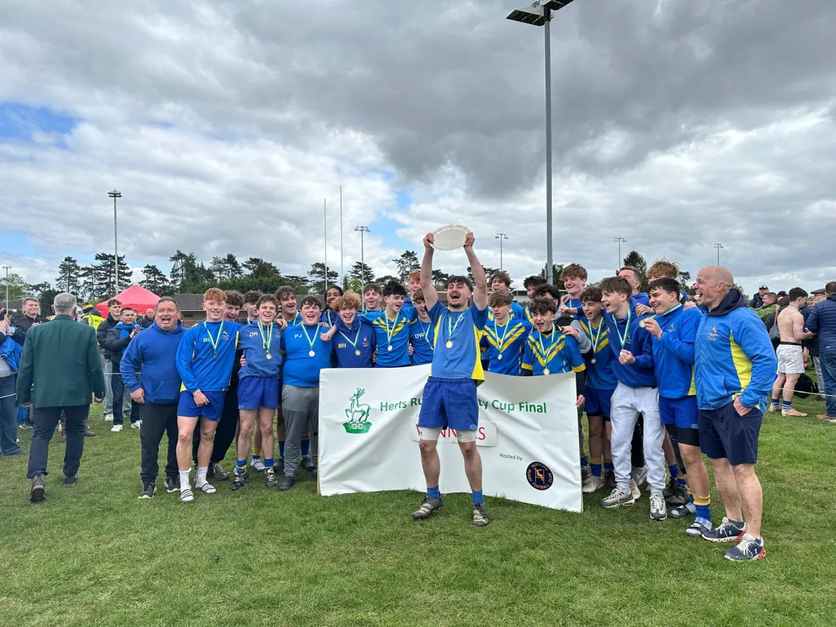 Freddie Stewart Old Verulamian RFC County Champions 2024