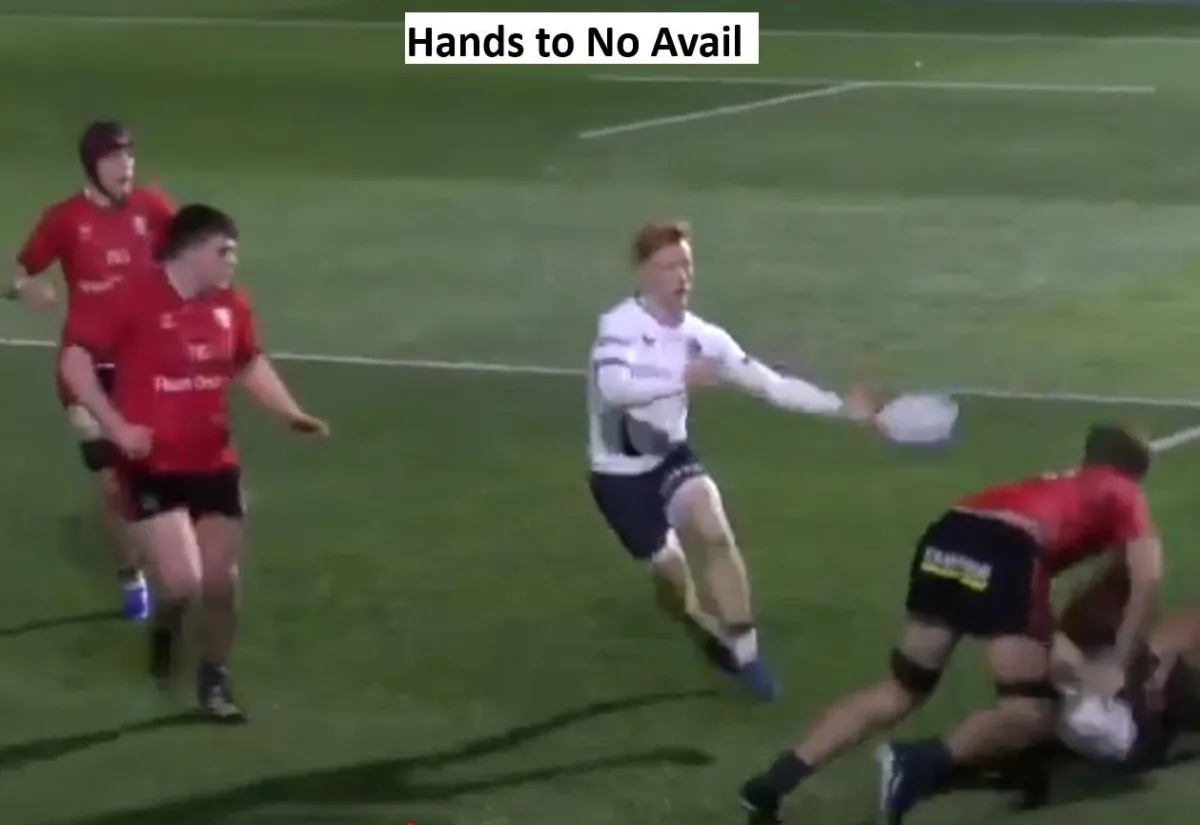 Freddie Stewart Saracens U17 win vs Gloucester Hartbury 2024 Good Hands