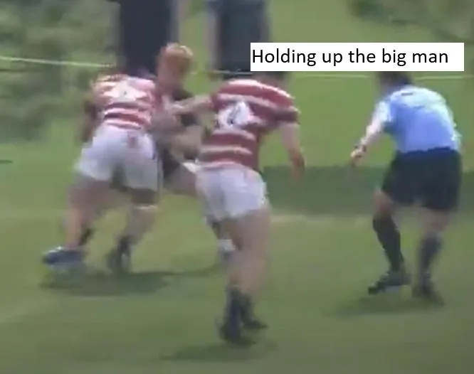 Freddie Stewart Saracens Holding Up 8