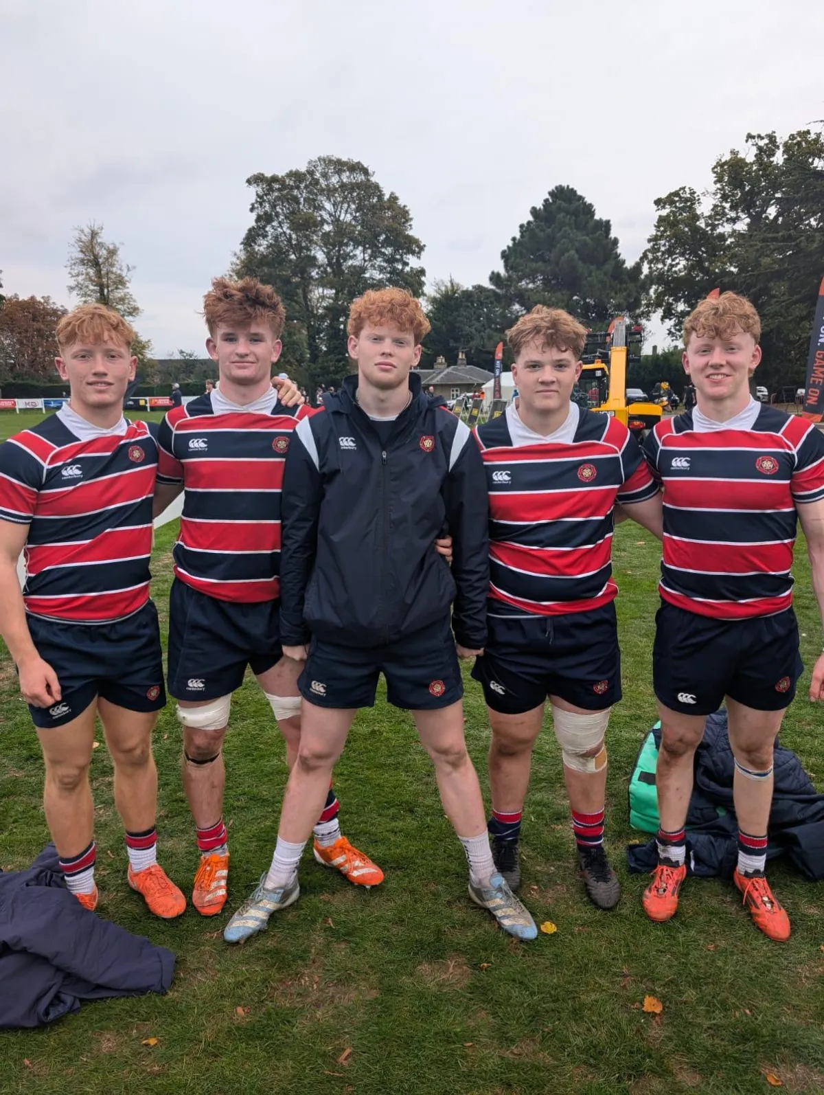 Berkhamsted Rugby  St Josephs 2025 Sea of Red
