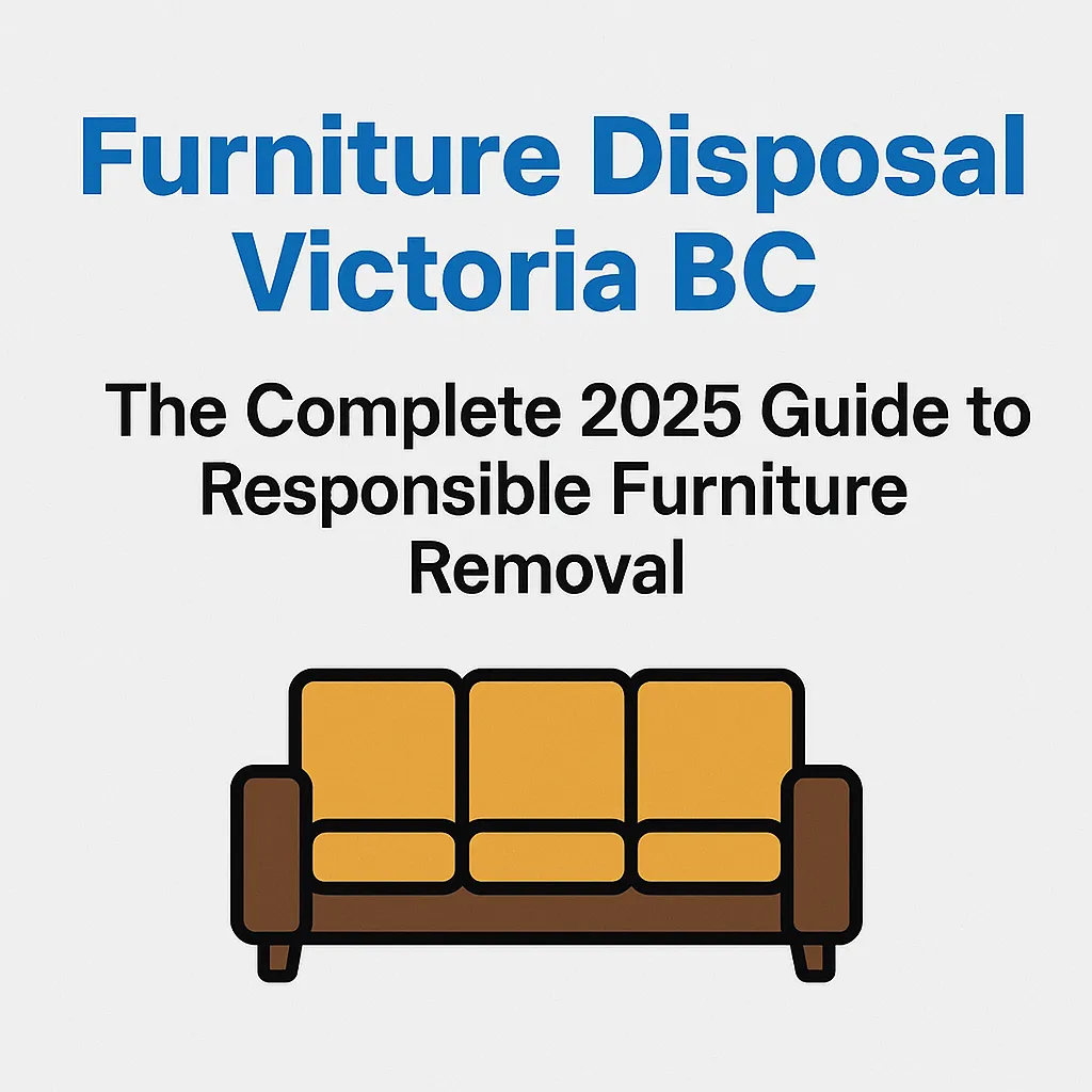 Furniture Disposal Victoria BC: The Complete 2025 Guide to Responsible Furniture Removal