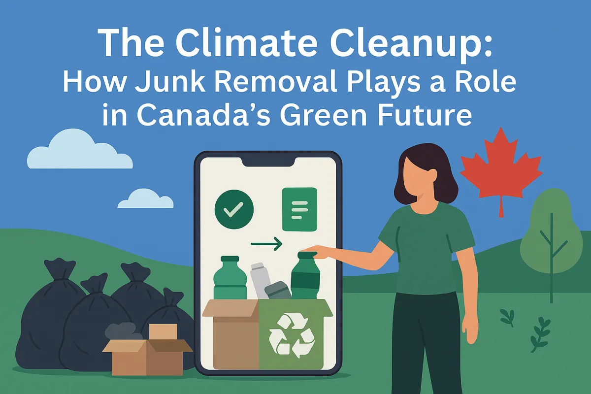 The Climate Cleanup: How Junk Removal Plays a Role in Canada's Green Future
