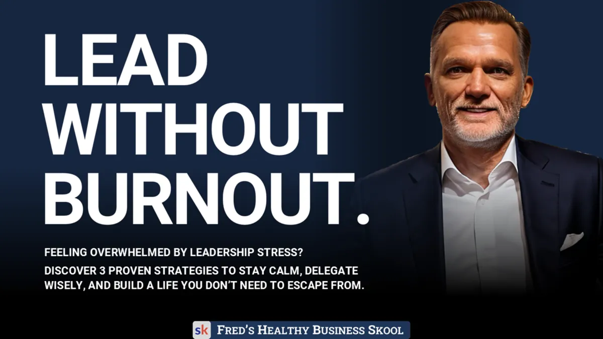 Burned out or Fired up? Three Ways Leaders Can Beat Stress