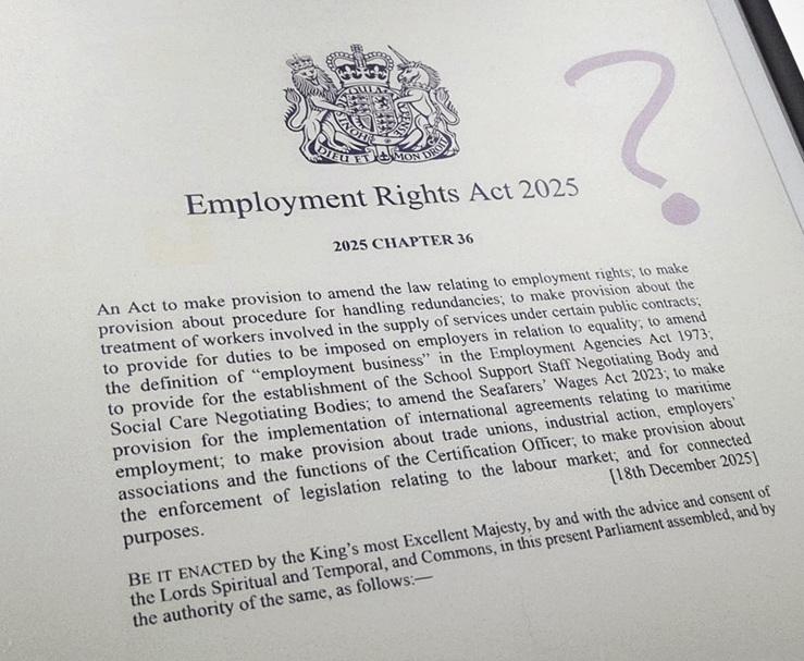 Picture of Employment Rights Act 2025 Intro UK