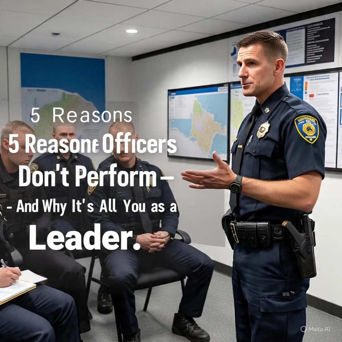 5 Reasons Why Your Team Isn't Performing (And It's YOUR Fault) | Police Promotion Masterclass