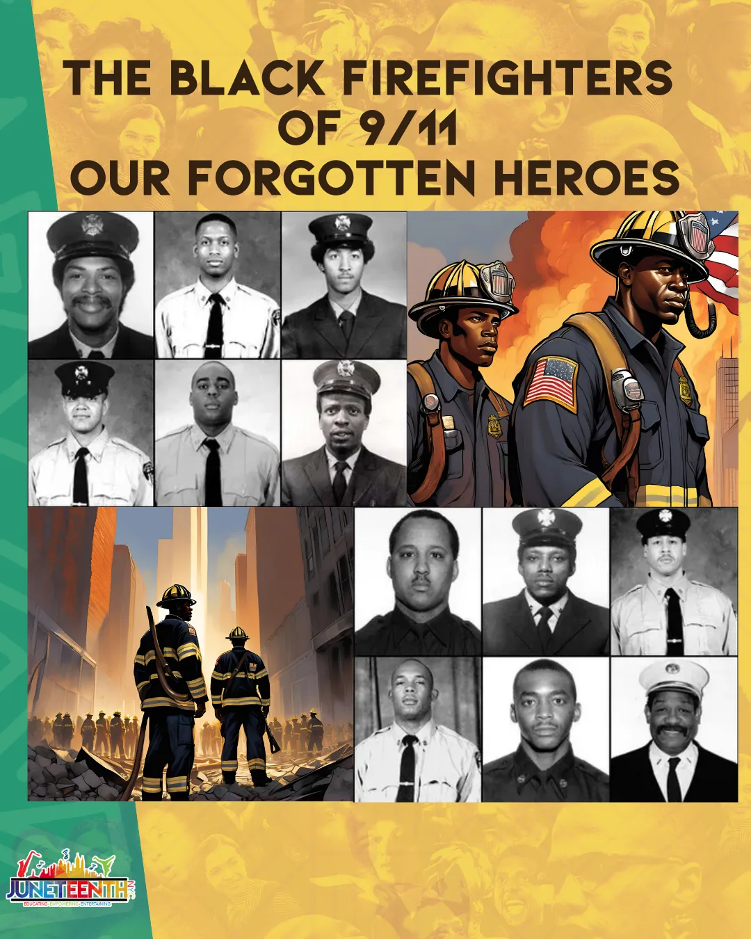 When we think about the heroes of 9/11, many images come to mind—firefighters rushing into danger, the haunting sight of the collapsing Twin Towers, and the faces of those lost. However, not all the heroes have been equally recognized. The Black firefighters who died in the line of duty on September 11, 2001, have often been overlooked in memorials, media, and historical accounts. These forgotten heroes made the ultimate sacrifice alongside their brothers and sisters, yet their stories are rarely told.