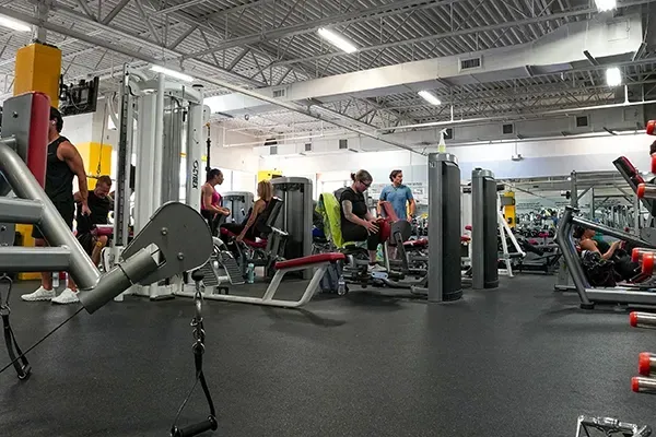 Weight Machines at The New Boca Raton Fitness Center