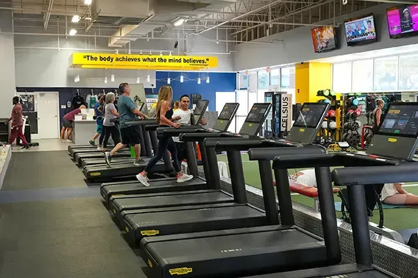 Treadmills at The New Boca Raton Fitness Center