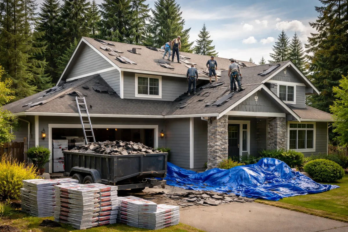 Roof Replacement in Washington State: What Homeowners Need to Know