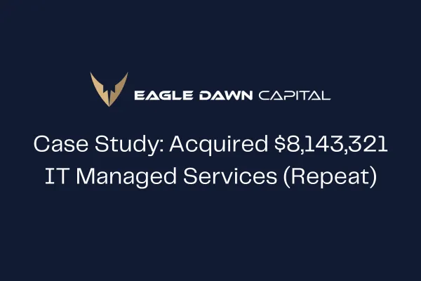 How One Buyer Acquired a $8,143,321 IT Managed Services (Repeat) Without the Usual Hassle
