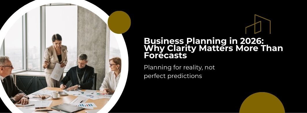 image shows executive planning 