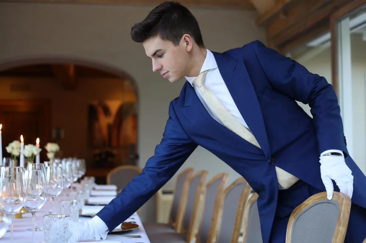 Professional butler training