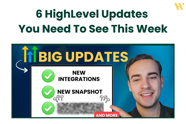6 GoHighLevel Updates You Should Know This Week: Domains Refresh, EU Ad Compliance, New Integrations and More