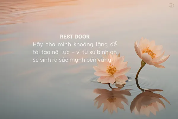 Rest Door - Nghệ Thuật Tạo Ra Khoảng Lặng Để Bứt Phá