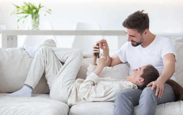 engaged couple preparing for marriage
