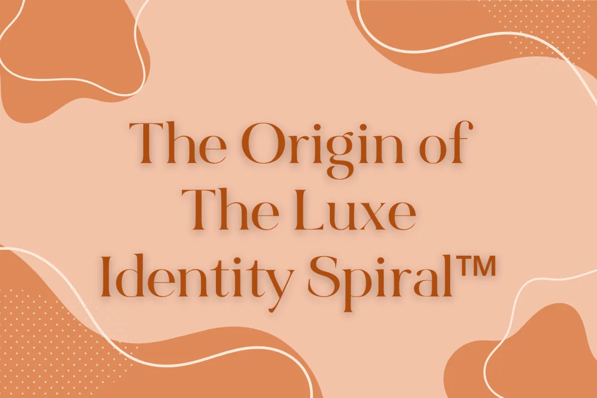 The Origin of The Luxe Identity Spiral™"
