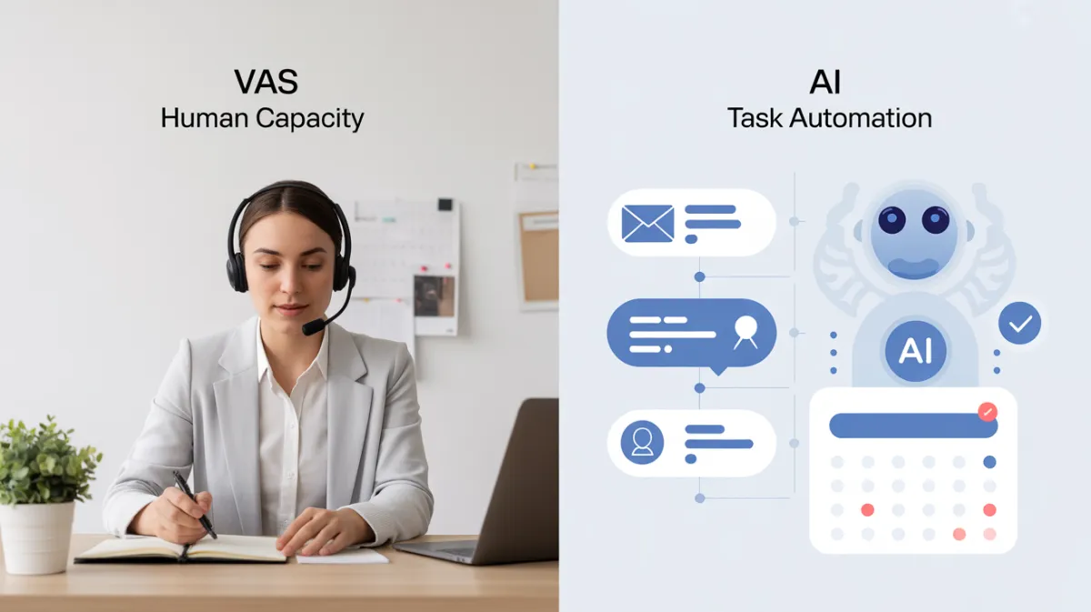 AI vs VA: The Only Comparison Small Business Owners Need