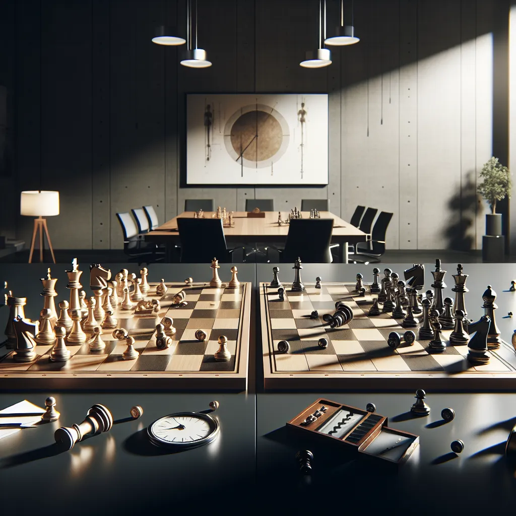 Business leader optimizing AI automation workflow in a modern office setting