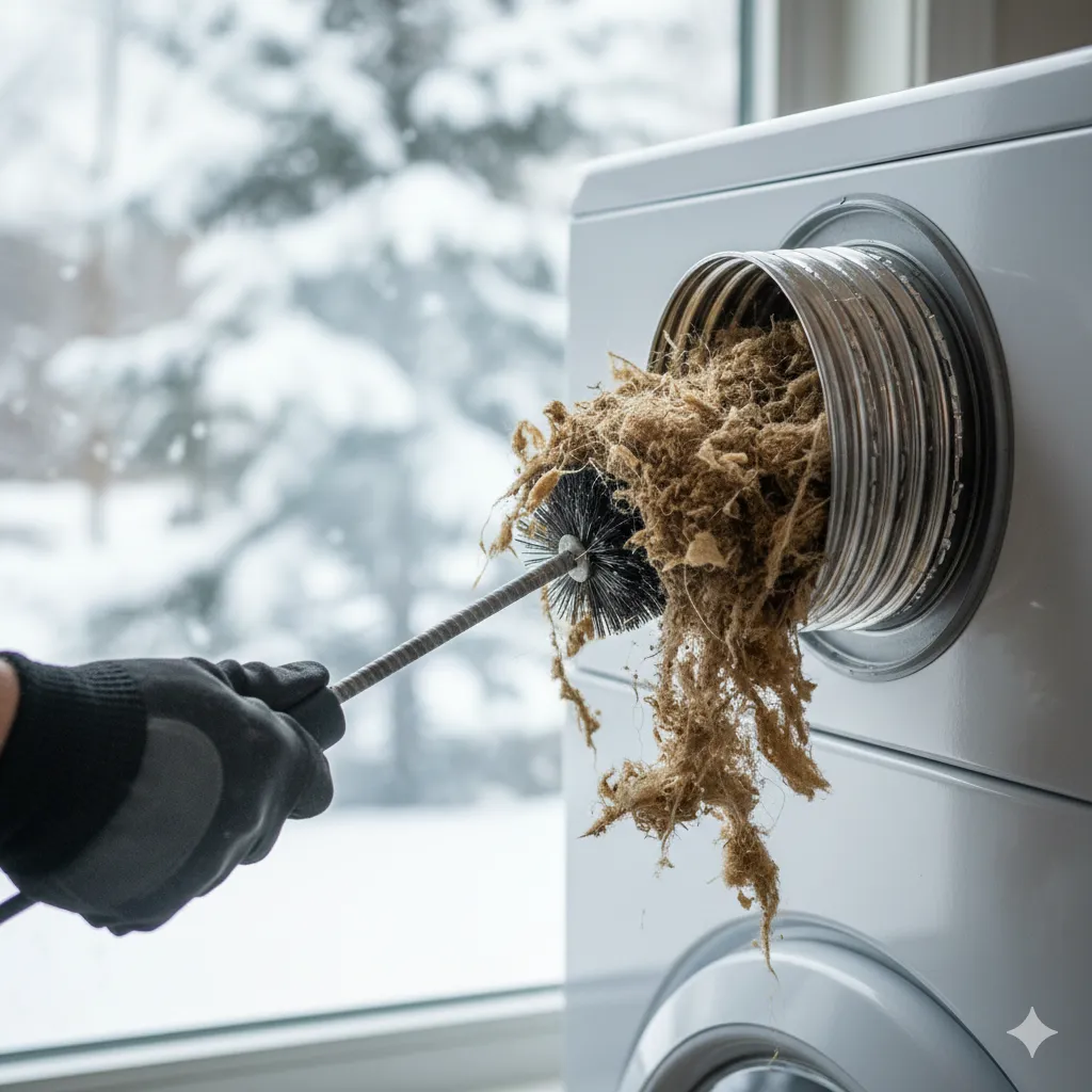 January Dryer Vent Cleaning: A Hidden Fire Risk in Big Bear Homes