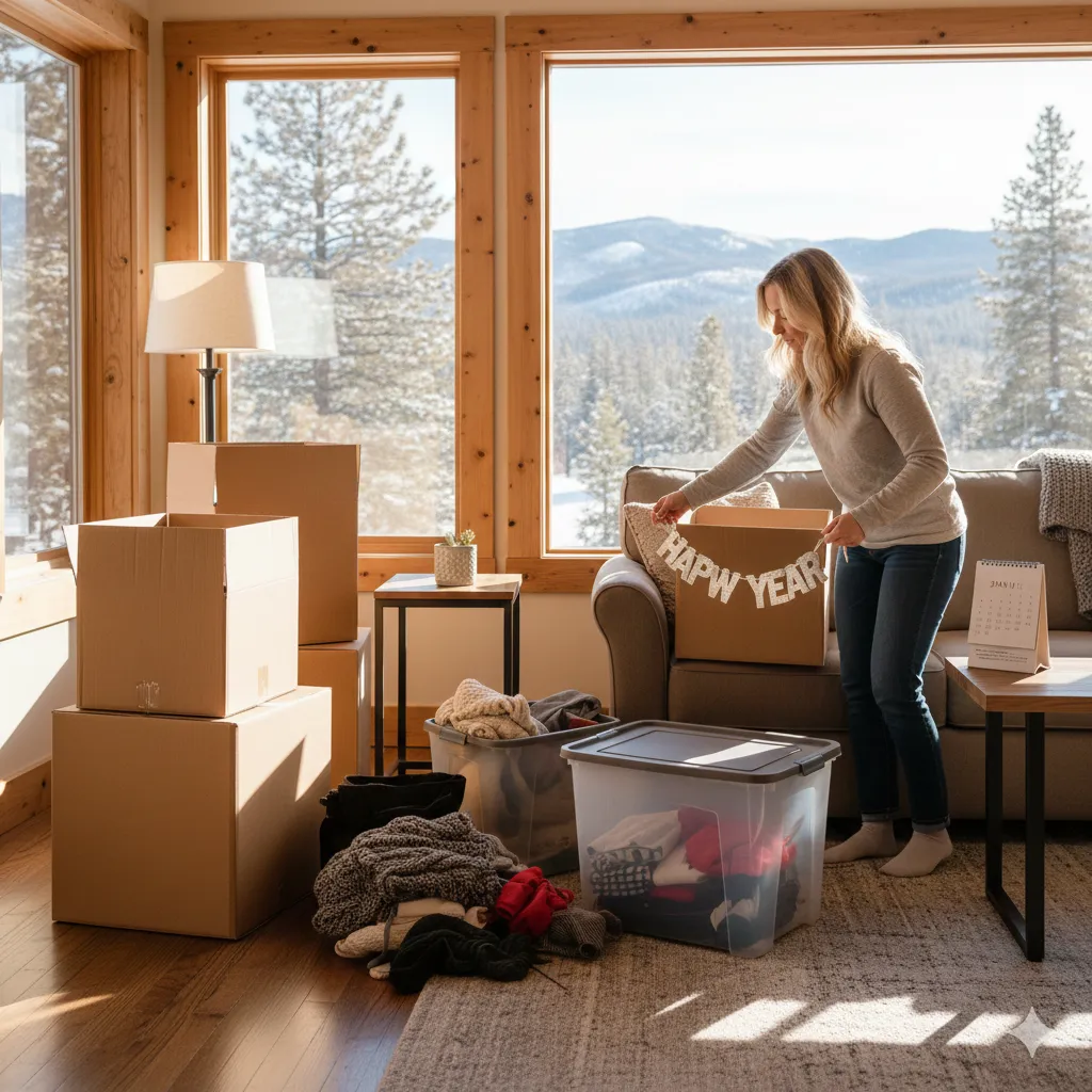 New Year, New Space: Decluttering Your Big Bear Home in January