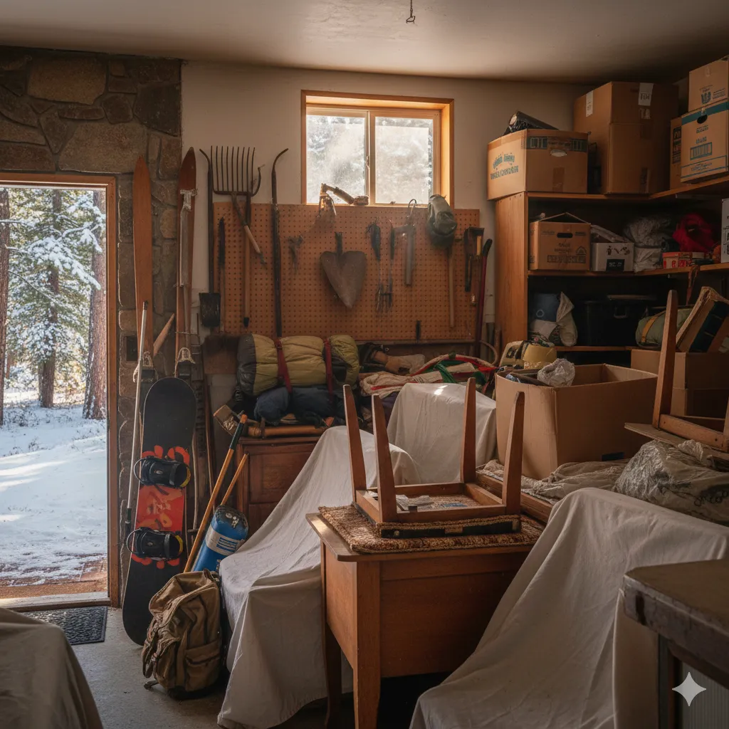 Common Items Taking Up Space in Big Bear Garages and Sheds