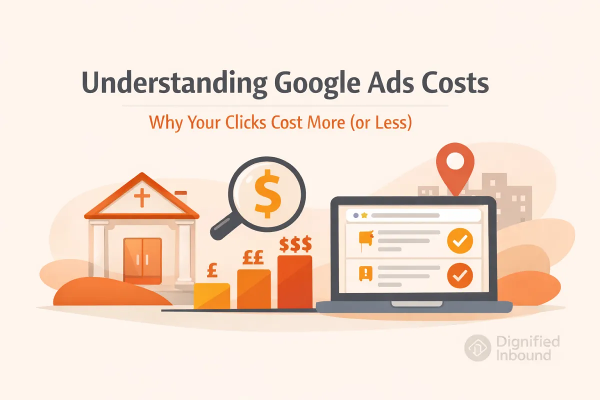 Google ads click prices for funeral homes image 