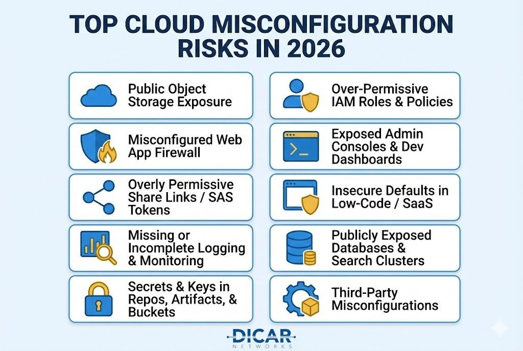 The Most Critical Cloud Misconfiguration Threats to Watch in 2026