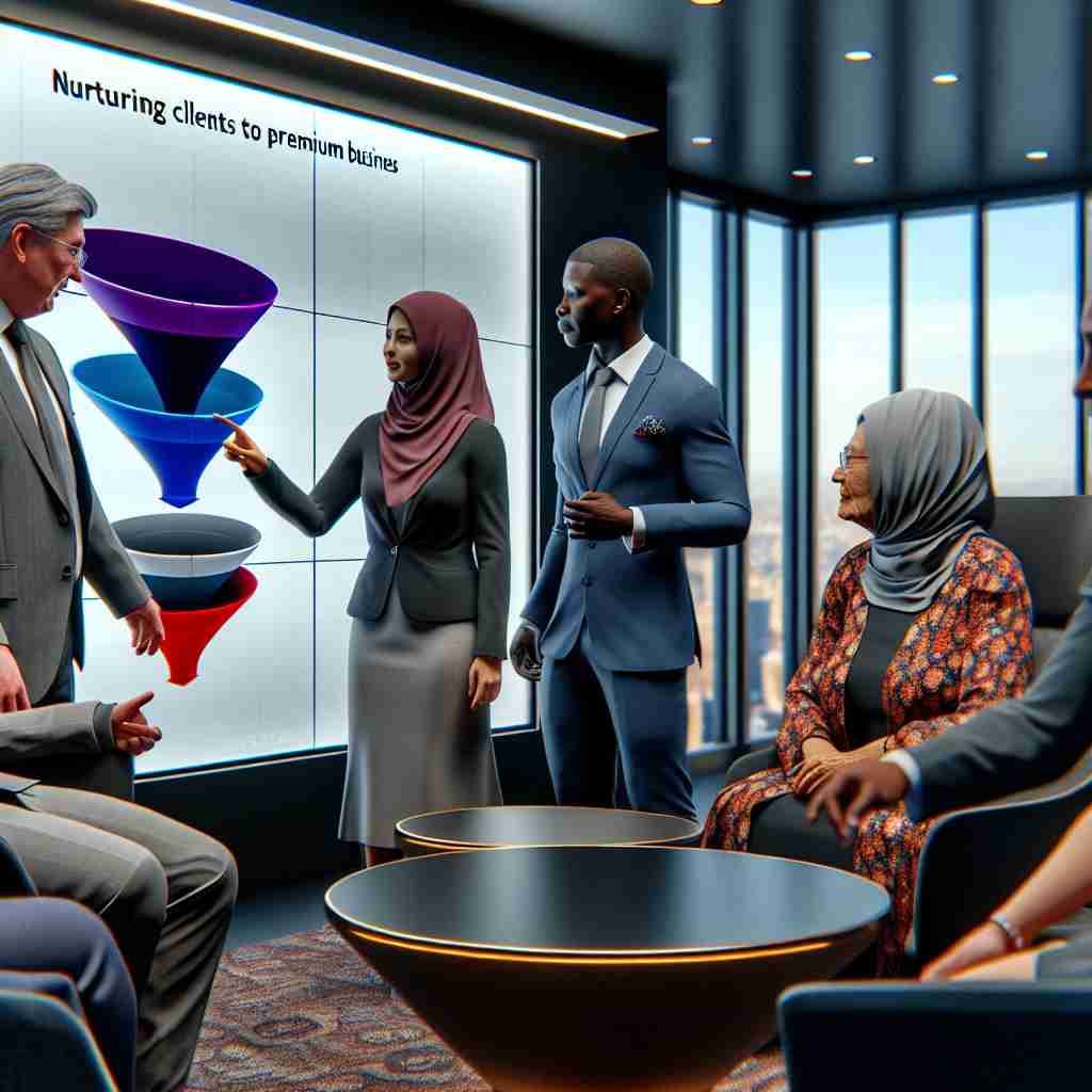 Automated Nurturing Funnels to Guide Clients to Premium Tiers