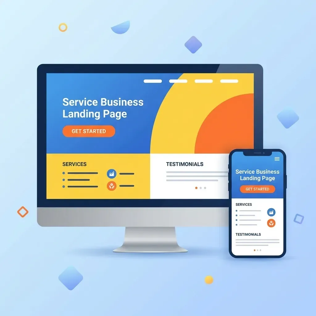 Landing Pages for Service Businesses: The 9-Section Layout That Consistently Converts
