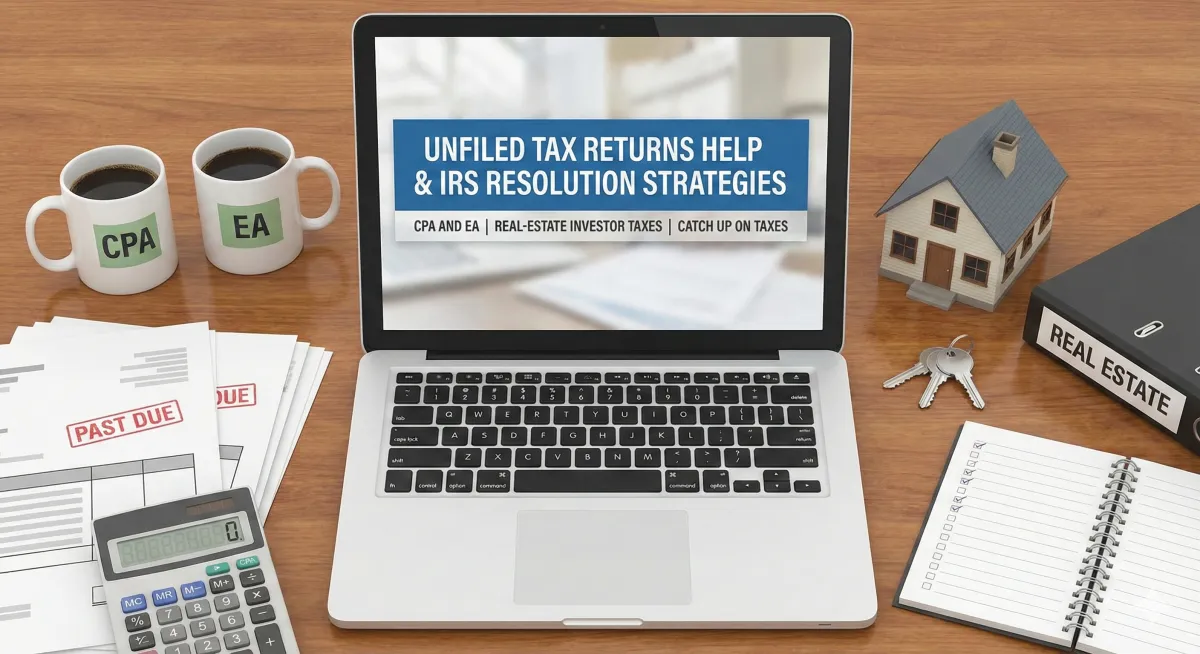 Unfiled Tax Returns Help – IRS Resolution Strategies for Real Estate Investors (2025)