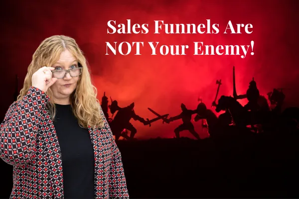 Kate Whitley battling with sales funnels