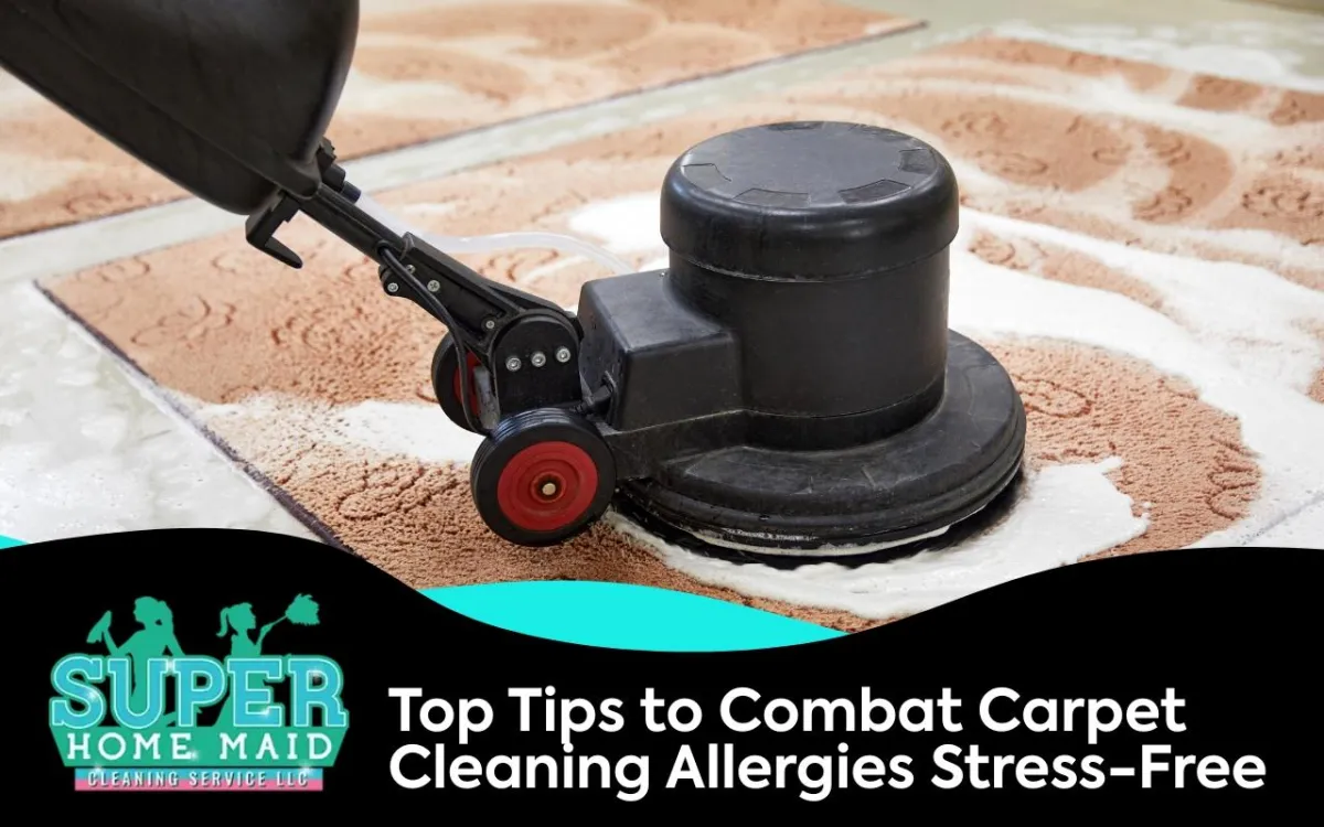 High-efficiency vacuum with HEPA filter preventing carpet cleaning allergies