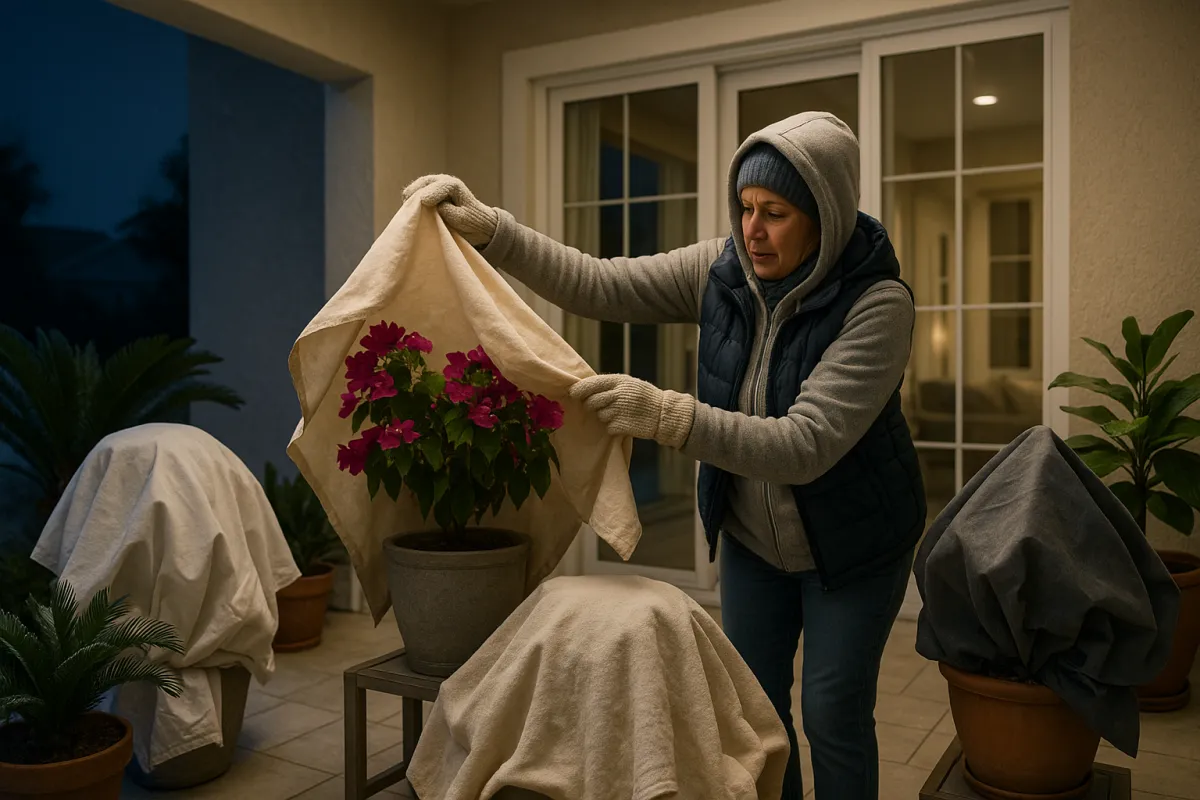 When It Freeze In Florida So Do Your Plants....