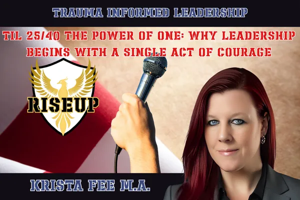 The Power of One: Why Leadership Begins With a Single Act of Courage