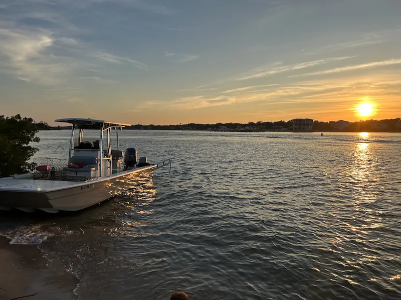 Sunset Cruise on a boat