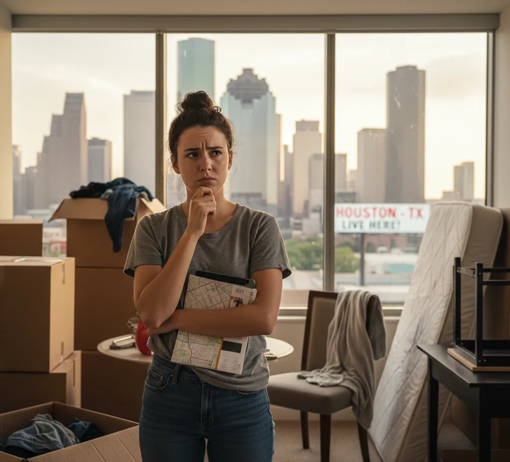 wondering on how to make her apartment hunting seamless