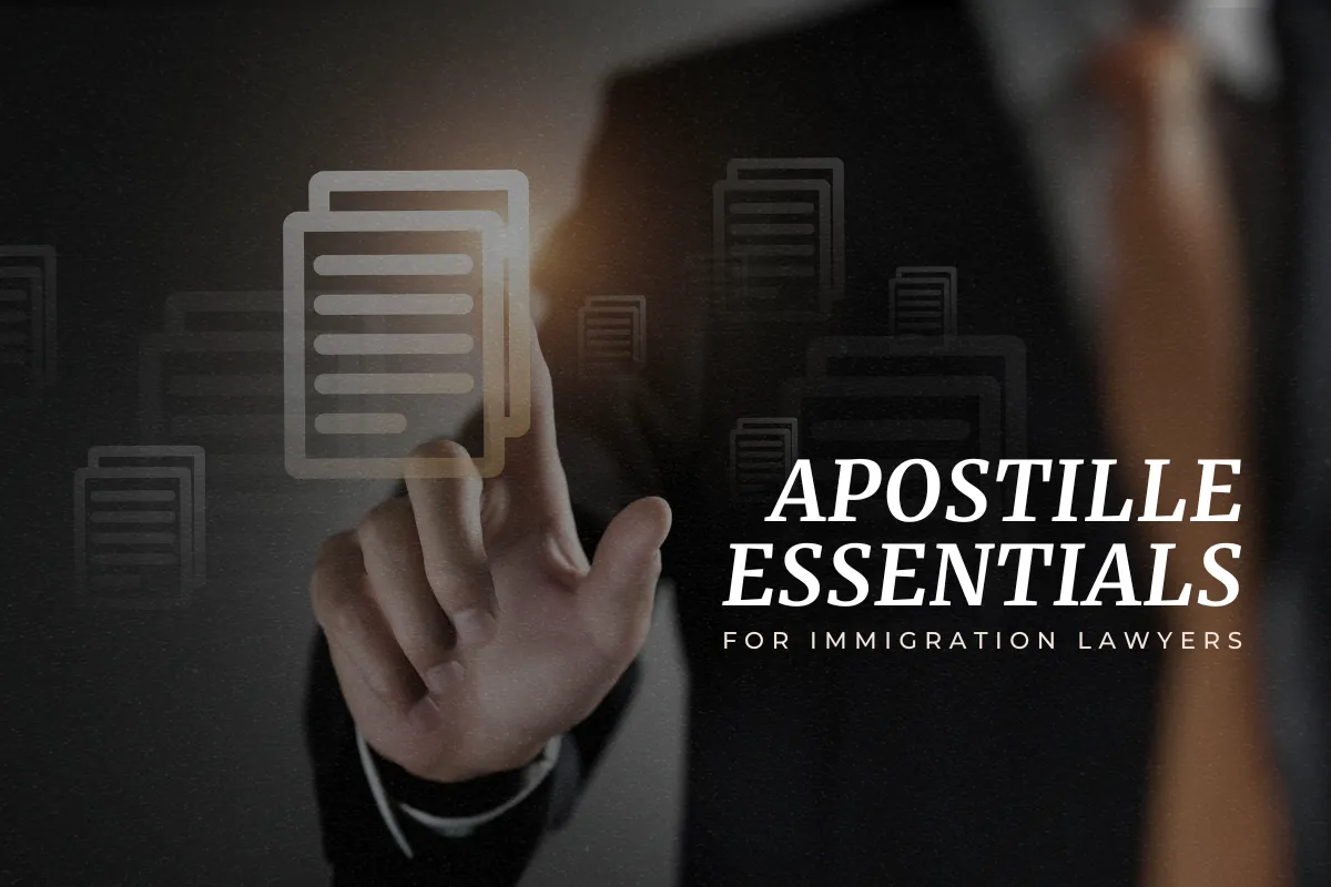 Apostille essentials with digital documents